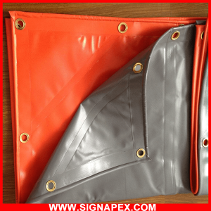 Manufacturing Process Of PVC truck side curtain tarpaulin material2