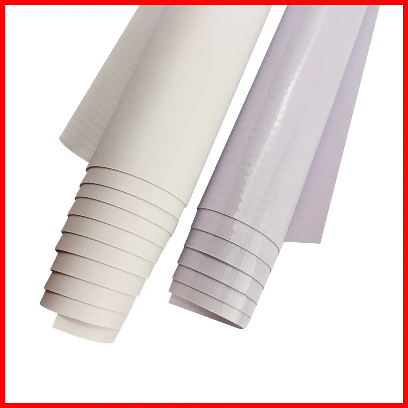 1 Glossy and matte Hot Laminated Frontlit Flex Banner