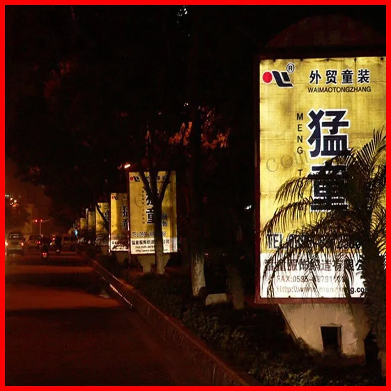 4 honeycomb reflective banner