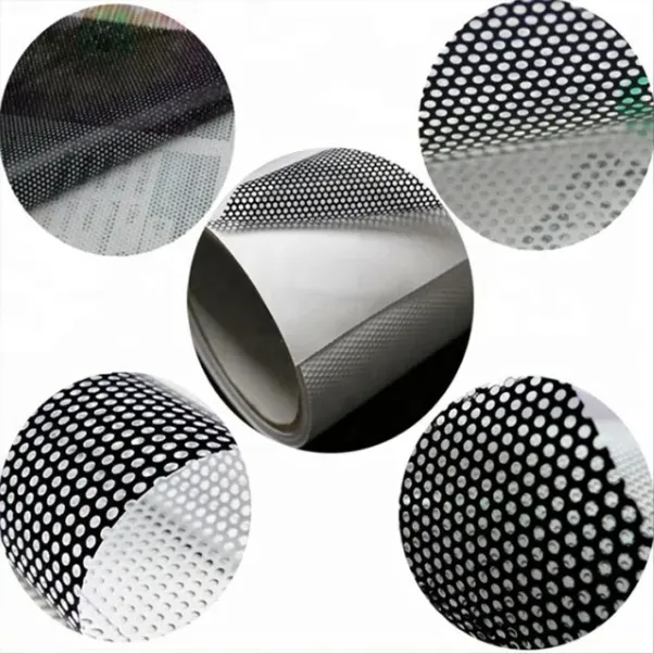 1 one way vision perforated vinyl