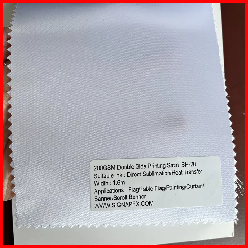 Double Side Printing Flag Fabric 1